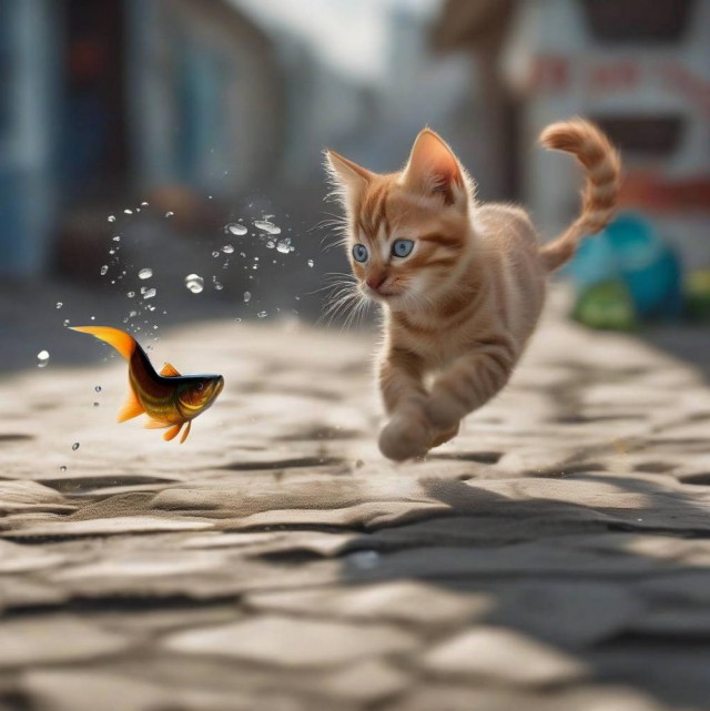 Удивительные приключения котиков в нейросети. К котовторнику