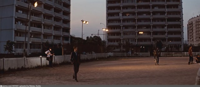 Где в Москве снимали фильм "Курьер"