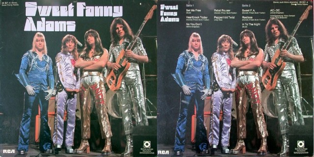 Музыка и музыканты:   Sweet « Fanny Adams » 50 лет!