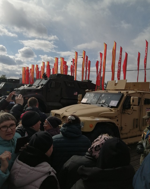 Трофеи российских военных