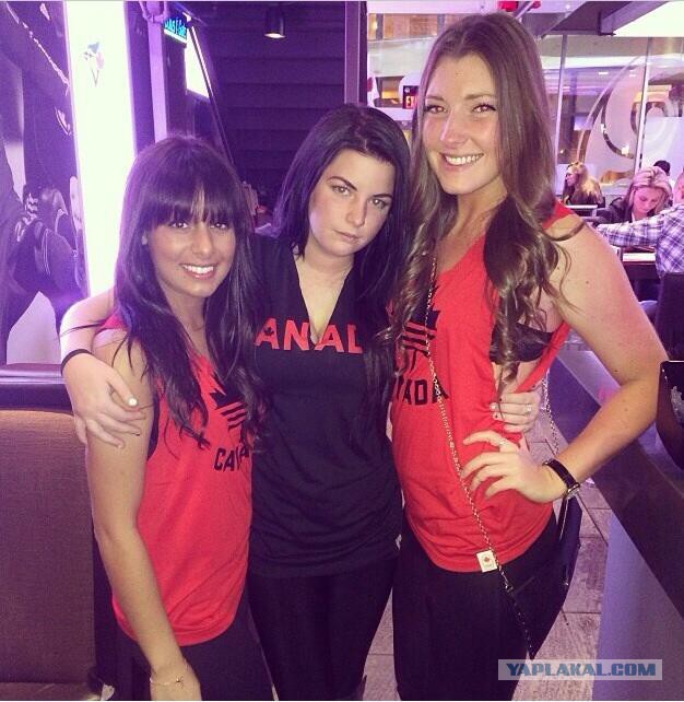 Тонкий намек от канадок.