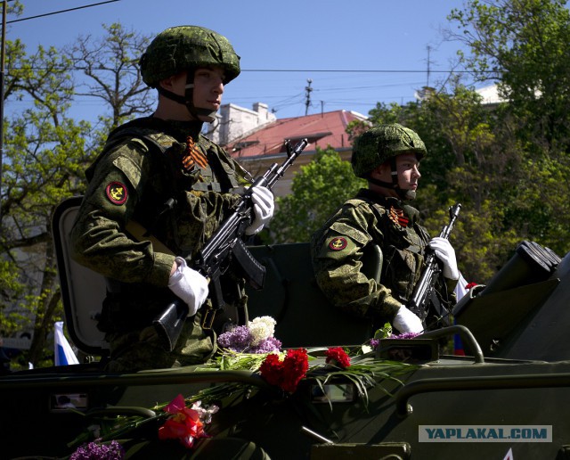 Парад Победы в Севастополе, 9 мая 2015