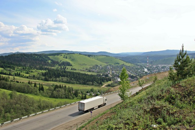 Самые красивые дороги России ( 20 фото )