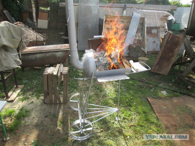 Мангал из баллона (плюсы и минусы)