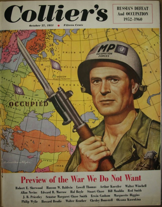 Поражение и оккупация СССР, 1952-1960. Журнал COLLIER's (США).