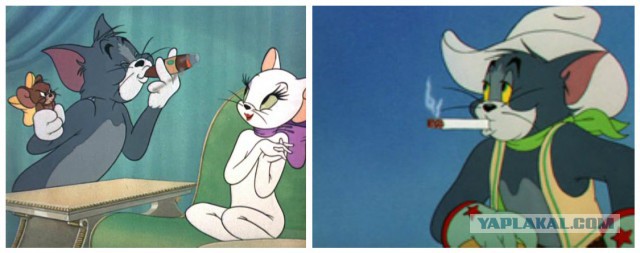 Кот том мультик