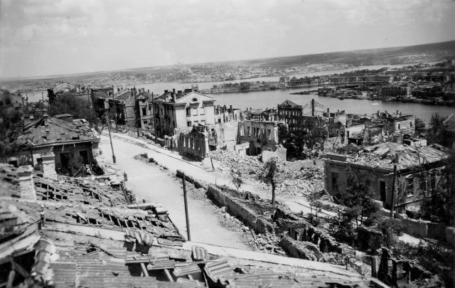 Кёнигсберг в апреле 1945-го.