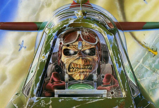 Эдди Хед на обложках Iron Maiden