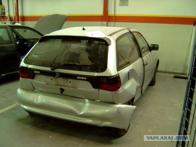 Ремонт автомобиля со сложным перекосом.