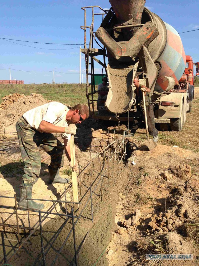 Как я баню и фундамент рукожопил