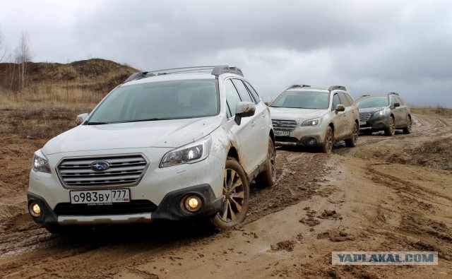 Subaru Outback 2015 против Российского бездорожья!