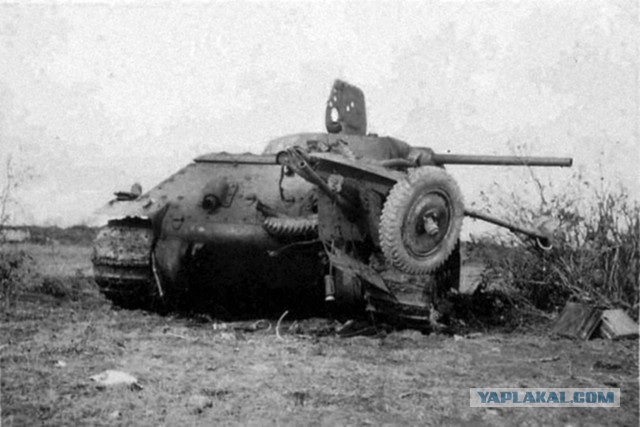 Гибель расчета немецкой противотанковой 37-мм