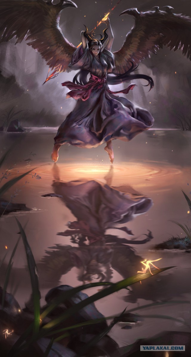 Фентези : орки, эльфы , драконы и т.п.