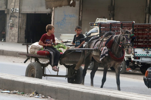 Кадры повседневной жизни в Сирии