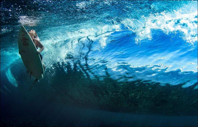 Девочки разные под водой