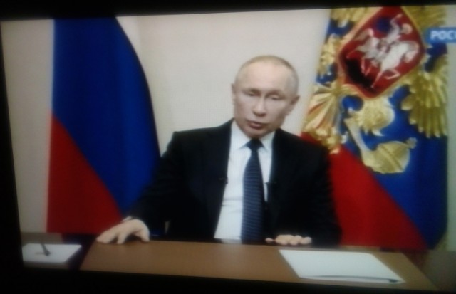 Путин обратится к россиянам из-за ситуации с коронавирусом