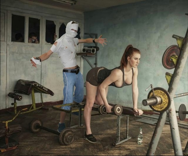 Фотожаба: Мумия