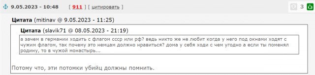 В Берлине отменили разрешение демонстрировать российские флаги 9 мая