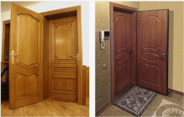 Новая соседская дверь