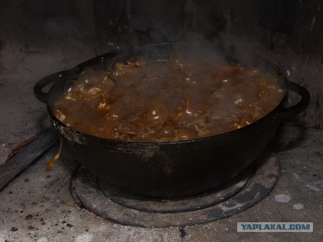 Как я готовлю вкусный плов в казане.