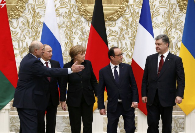 Минские переговоры нормандской четверки