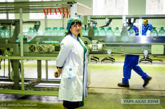 Как производят минеральную воду