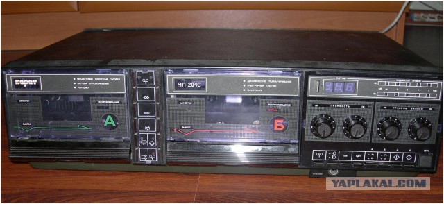 Стационарные кассетные магнитофоны