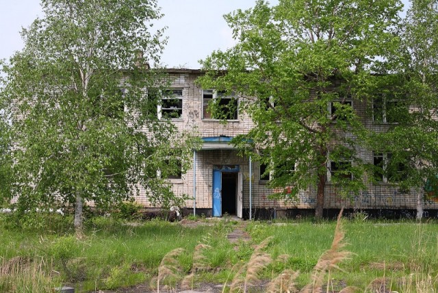 Заброшенный ракетный арсенал бывшего военного аэродрома "Кулон" в Переяславке