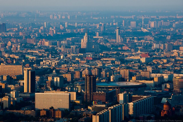 Останкинская телебашня. Отметка 503 метра