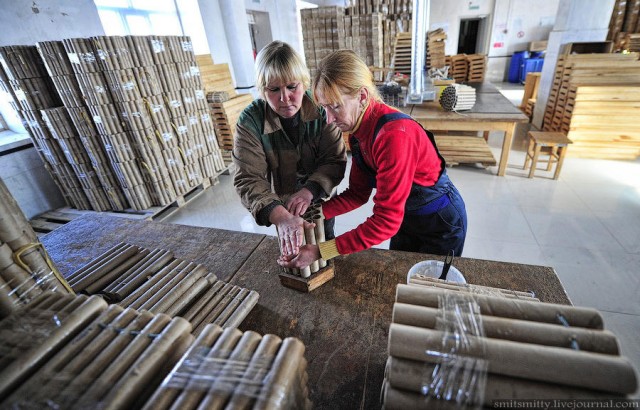 Как производят фейерверки в Приморском крае