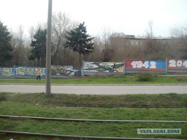 Американцы празднуют День Победы, и смотрят Парад 9 мая