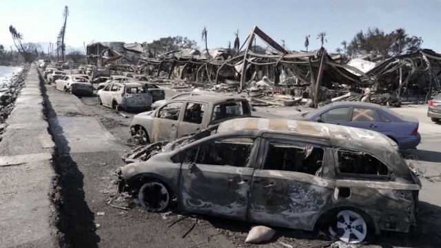 После страшных пожаров на гавайском острове Мауи чудом уцелел жилой дом