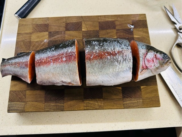 Солим рыбу