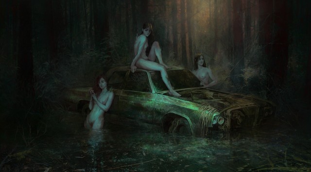 Мрачноватые тётеньки