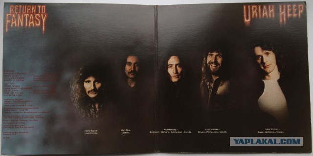 Музыка и музыканты: Uriah Heep – «Return to Fantasy»