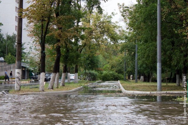 Последствия урагана в Лефортово