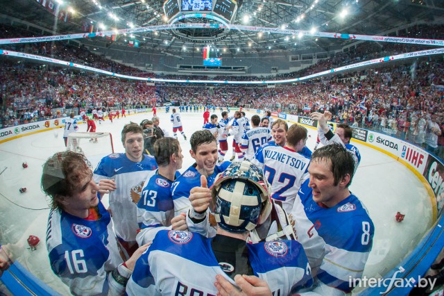 Мы чемпионы по хоккею на ЧМ 2014 в Белорусии!