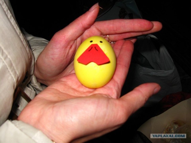 Пасха 2011. Крашенные яйца