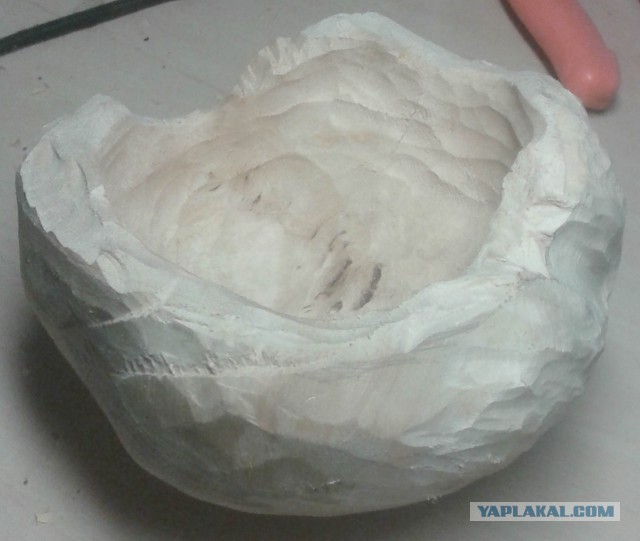 Вазочка из берёзового сувеля
