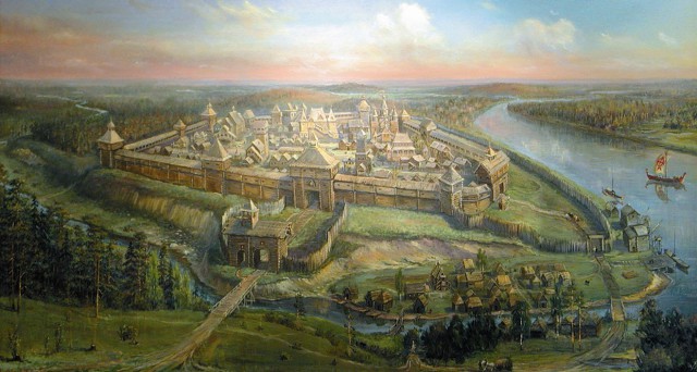 Воины эпохи Древней Руси X - XI веков.