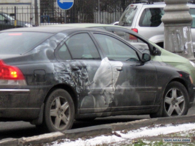 Аэрография автомобиля