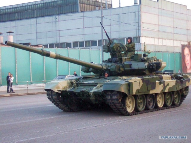 Танки в городе! Репетиция парада победы