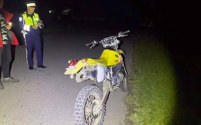 12-летний ребенок на мотоцикле насмерть сбил мужчину и погиб сам