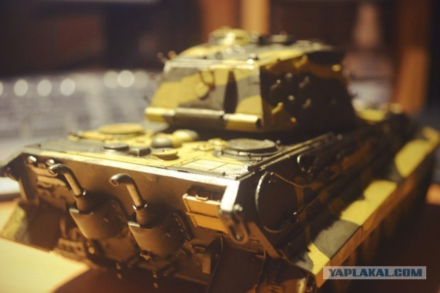 Модель king tiger 1/35 (часть первая )