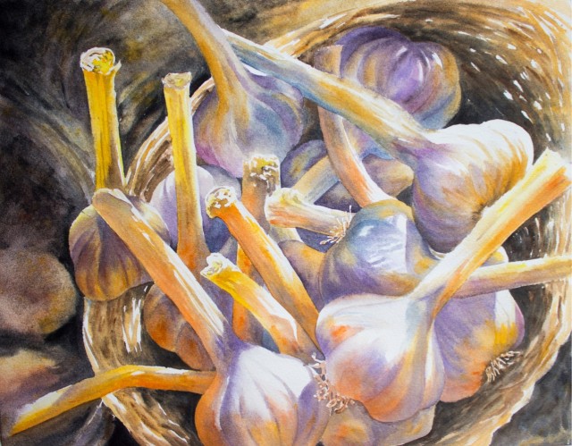 Немного лука и чеснока в живописи