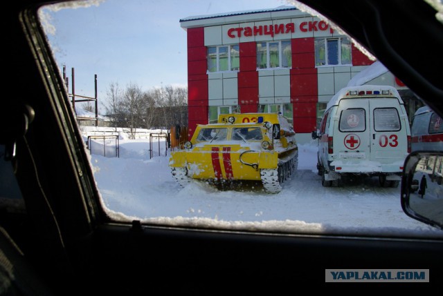Ещё немного заваленного снегом Хабаровска