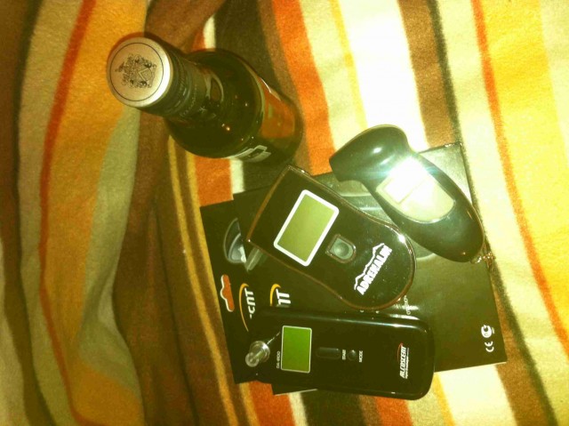 Пятничный тест алкотестеров