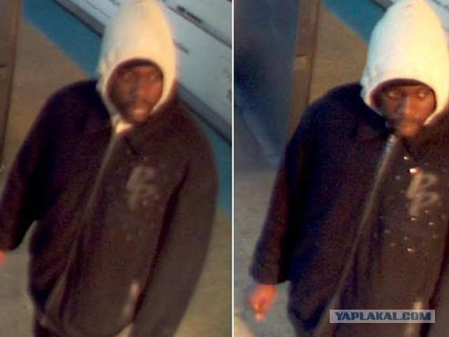 Кинул в девушку носок с ......