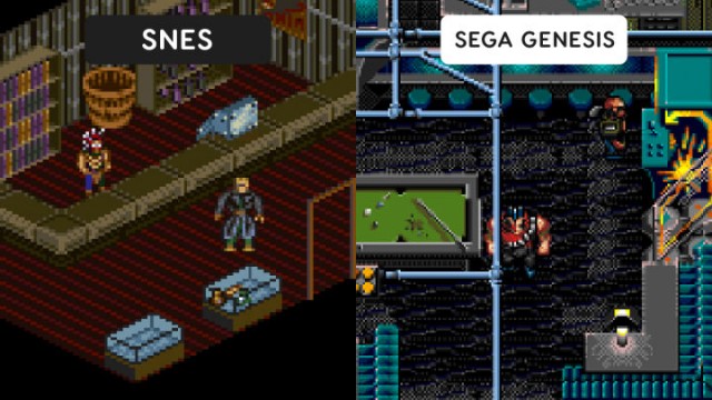 Игры SEGA против Super Nintendo