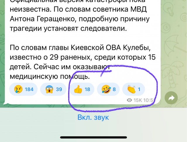 В Броварах под Киевом рядом детским садом упал вертолет.